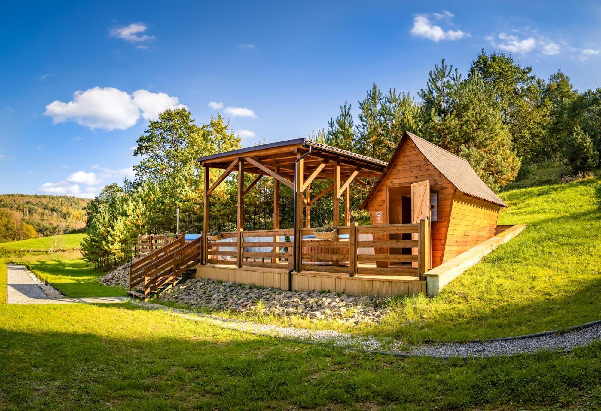 Отель Glamping Pod Gwiazdami Pietrusza Wola Экстерьер фото